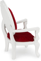 Dollhouse Chair 2PCS Miniature Furniture Retro Vintage Chair Wooden Accessories - Image 8