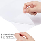 BENECREAT 10PCS 1mm Thick Adhesive Foam Sheet 8.3x11.8 Insulation Foam - Image 4