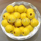 AD Beads Wood Spacer Loose Wooden Craft Beads Big Hole Beads Assorted - Image 2