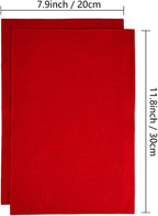 Jtnohx Color Felt, Soft Felt Sheets, 1.4mm Thick 8"x12" Handicraft Felt Fabrics - Image 2