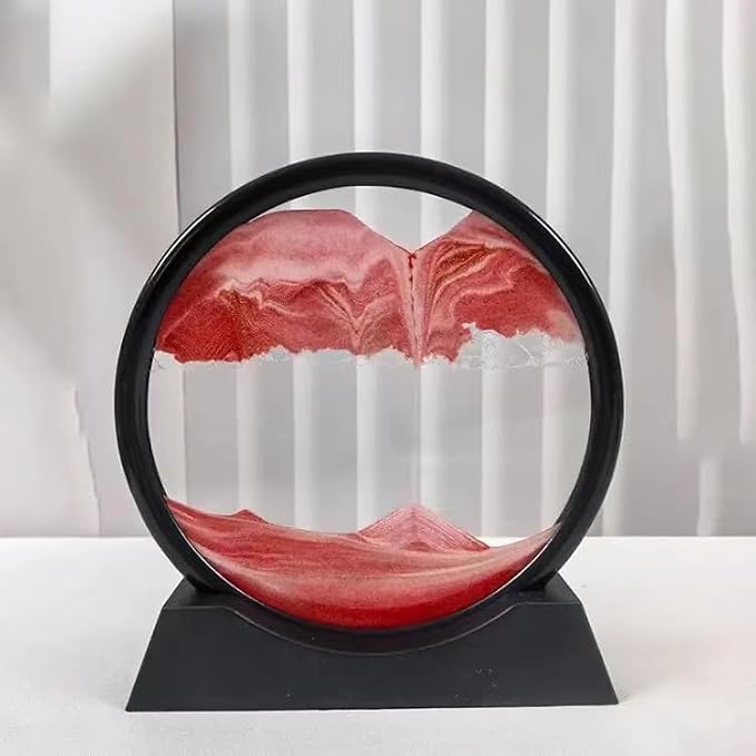 Moving Sand Art Liquid Motion, 3D Deep Sea Sandscape Color Quicksand Decor - Image 2