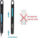 Nova Precision Craft & Hobby Knife, Premium Safety Cutter - Image 2