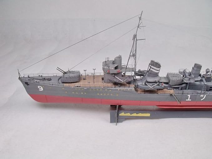 NZPOST 1:200 Scale Japan IJN Shiratsuyu Destroyer Ship Handcraft Paper Model Kit - Image 3