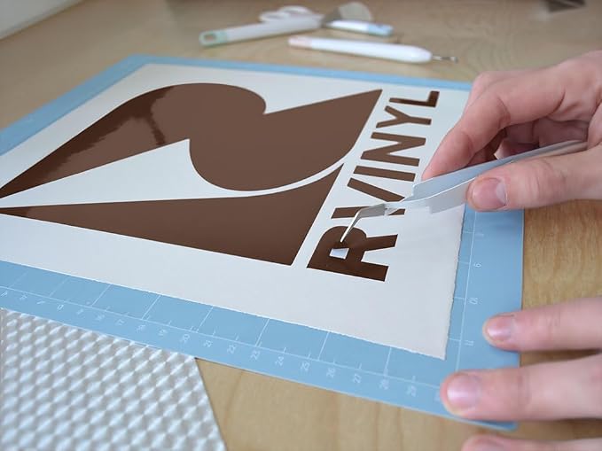 ORACAL 951 Cocoa Brown Gloss Permanent Adhesive Vinyl Roll - Image 4