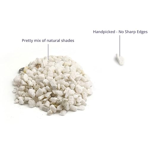 River Rocks Decorative Ornamental Vase Filler 0.25" White Aquarium Gravel - Image 4