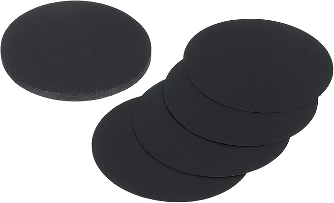 MECCANIXITY 24 Pcs Circle Card Stock, 3.9 Inch Round Cutouts Paper Thick by MECCANIXITY