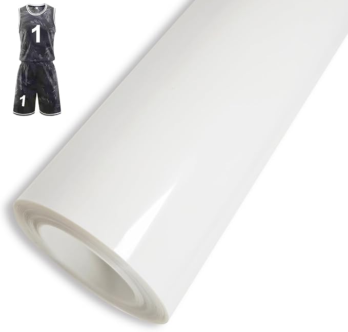 Iron On 12in X 20ft, HTV Heat Transfer Vinyl | HTV Easy to Cut & Weed, Glitter by YIWLOER