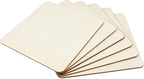 TKOnline 25Pcs 6 x 6 x 1/10 Inches Unfinished Basswood Sheets - Image 5