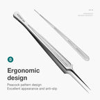 MR.GREEN Ingrown Hair Tweezers Needle Nose Pointed Tips Tweezers - Image 6
