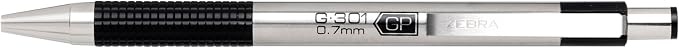 Zebra Pen F-301 Ballpoint Black and Blue Ink Fine Point 0.7mm Stainless Steel - Image 3