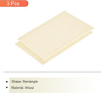 MECCANIXITY 3pcs Basswood Sheets 18 x 12 x 1/8 Inch Unfinished Wood Boards - Image 3