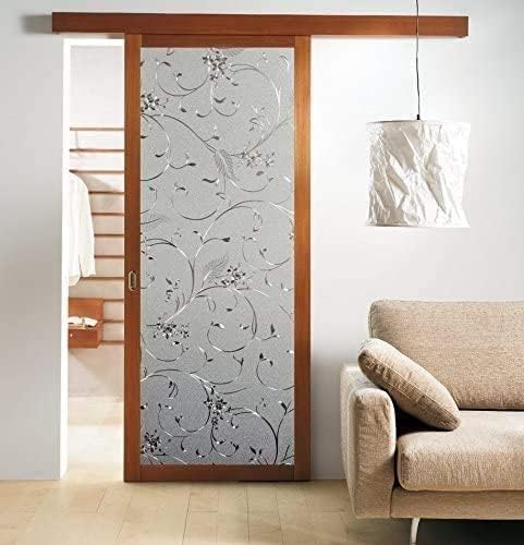 Niviy Static Cling Non-Adhesive Window Film Frosted Glass Film Bathroom Door - Image 4