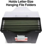 STAPLES Slim Portable File Tote, Letter Size - Image 7