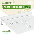 PerkHomy White Kraft Paper Roll 36" x 3 - Image 2