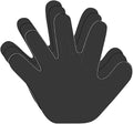 SHAPES ETC. 31 Pcs Hand Large Paper Cut-Outs 5.5in, Bulletin Board Decorations by SHAPESETC