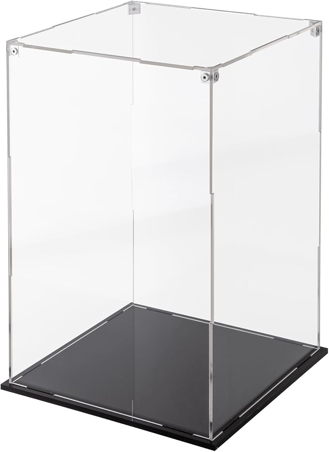 Cliselda Large Acrylic Display Case 10x10x16 inch by Showthebeautyoflife