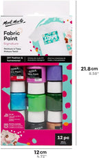 Mont Marte Signature Fabric Paint, Suitable - Image 7