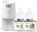Scent Fill 100% Natural Palo Santo Plug in Air Freshener, Scented Oil Refills, 2 Refills + Diffuser