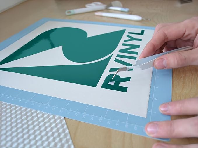 ORACAL 951 Sea Green Adhesive Craft Vinyl 12in x 5ft - Image 4
