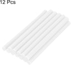 uxcell Mini Hot Glue Sticks for Glue Gun 11mm x 100mm Cream 12pcs - Image 3
