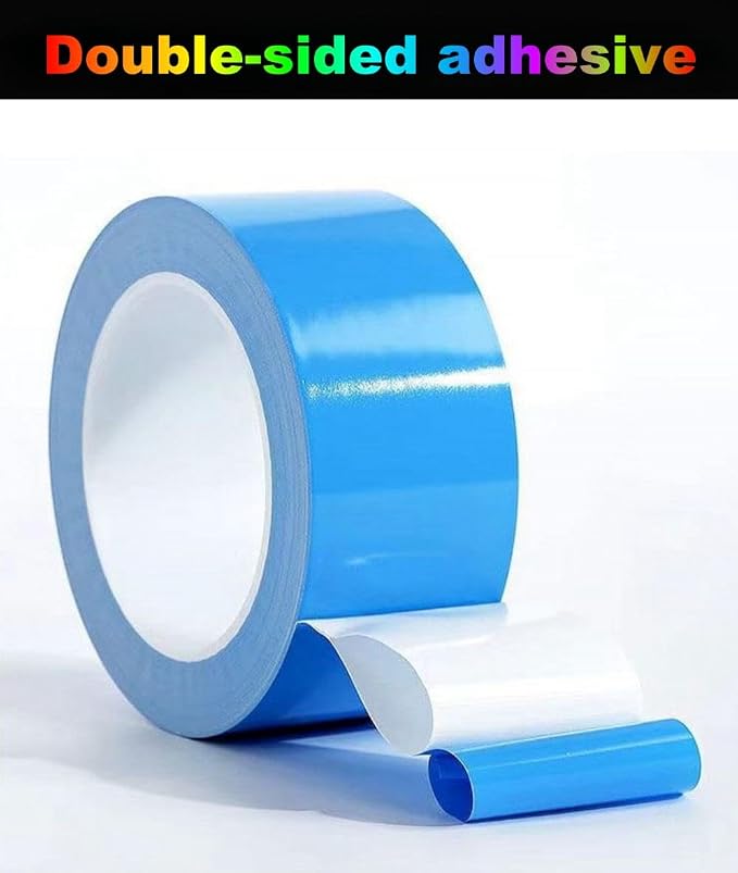 Double Sided Tape Heavy Duty 2 inch x 50FT Thermal Adhesive Tape Insulation/ - Image 2
