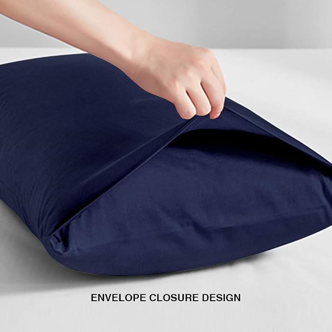 FLXXIE Pillow Cases Queen, Soft Microfiber Pillow Covers - Image 3