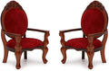 Dollhouse Chair 2PCS Miniature Furniture Retro Vintage Chair Wooden Accessories by Cuteminifulfillsallyourfantasiesabouttheminihomeinyourdreams