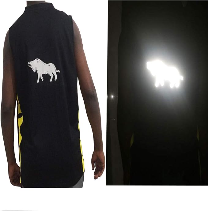 FUNKAKA Heat Transfer Vinyl Reflective Light Gray HTV Roll, Reflective HTV Vinyl - Image 3