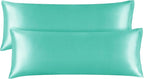 BEDELITE Satin Body Pillow Cover 2 Pack, Super Soft and Cooling Body Pillow by BEDELITE