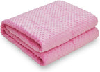 TONGDADA Minky Weighted Blanket | 40''x60'', 10lbs | Cozy and Soft Minky - Image 3