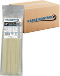 Kable Kontrol Cable Zip Ties Natural White 3, 120 Lbs Tensile Strength by KABLEKONTROL%C2%AE