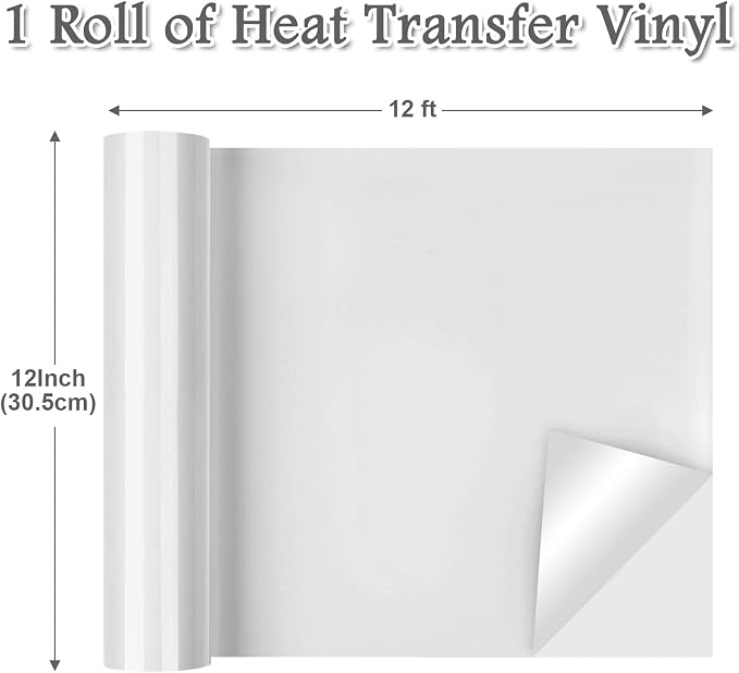 Flasoo Heat Transfer Vinyl Rolls, Compatible - Image 3