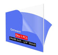 24x48 Plexiglass Sheets 1/4 inch Thick Clear 24x48 Acrylic Plexiglass Sheet 1/4 by GETWANT