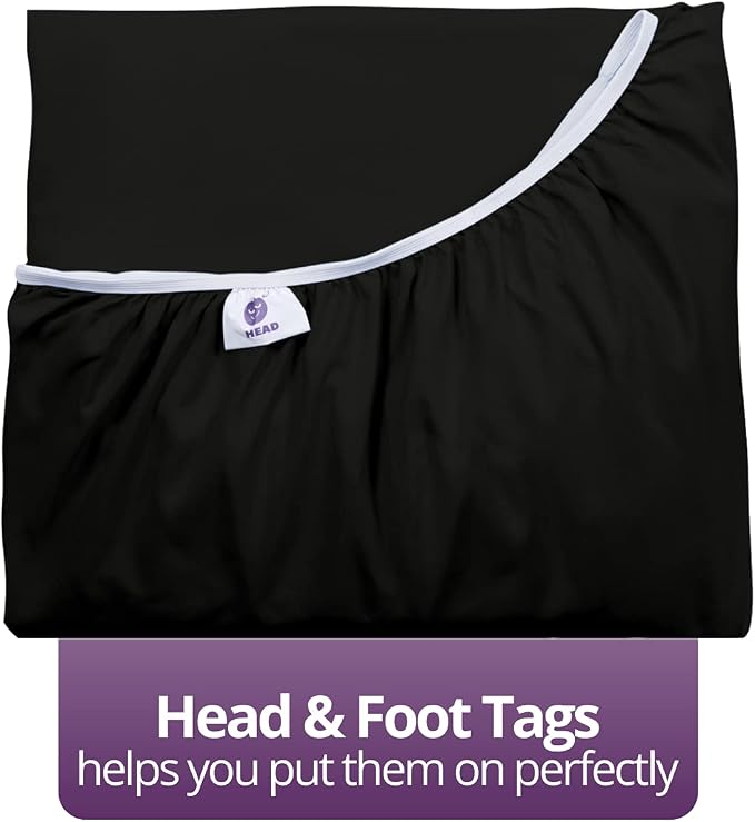 King Deep Pocket Super Extra Deep Pocket King Size Fitted Sheet PERFECTLYFIT - Image 6