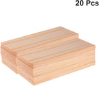 20pcs Basswood Carving Unfinished Wood Boards Sheets Beginners Premium Carving - Image 4