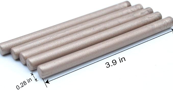 TELOSMA 16 Pcs Champagne Mini Wax Seal Sticks, Wine Packages, Cards & Gift - Image 6