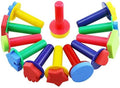 12pcs Assorted EVA Sponge Painting Stamper Foam Sponge Brush Painting Tools by KUQQI