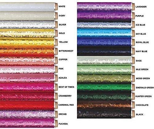 Oasis Supply Embossed Florist Foil, No Backing, 20IN x 30FT, Emerald Green 1 - Image 4