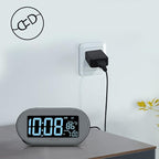 DreamSky Alarm Clocks for Bedrooms, Auto Set Digital Desk Clock for Bedside - Image 2