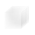OMTech 6 Pack Clear Acrylic Sheets, Transparent Acrylic Plastic Boards by OMTech