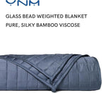 YnM Cooling Weighted Blanket for Adults, 10lbs Heavy Bed Throw for One Person - Image 2