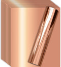 Rose Gold Foil HTV Heat Transfer Vinyl by TvinylWarehouse