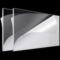 Roowest 2 Pcs 36 x 48 Inch, 1/4 Inch Thick Clear Acrylic Sheet Plastic Acrylic by Roowest