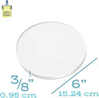 Gel Press Gel Printing Plate 6" Circle 10806-6 - Image 2