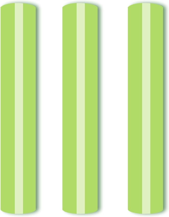 3D Puff Vinyl Heat Transfer 3 Sheets 12"x10"-Matcha Green | 3D Puff HTV 10"*12" by Venitor