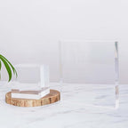 PINGEUI 2 Pack 12 x 8 x 3/8 Inch Clear Acrylic Plexiglass Sheets, Durable Cast - Image 6