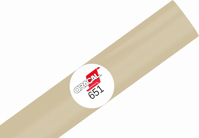 ORACAL 651 Glossy Permanent Vinyl 12 Inch x 10 Feet by Orafol