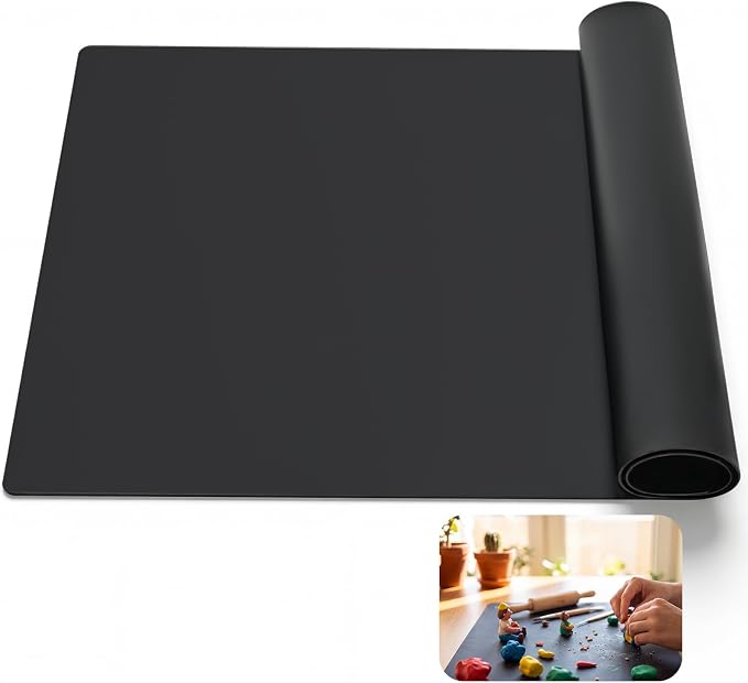 Silicone Crafting Mat for Artists, Jewelry Casting, Acrylic Painting, Clay Work by Unknown