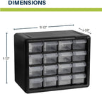Akro-Mils 16-Drawer Plastic Drawer Storage Cabinet - Image 3