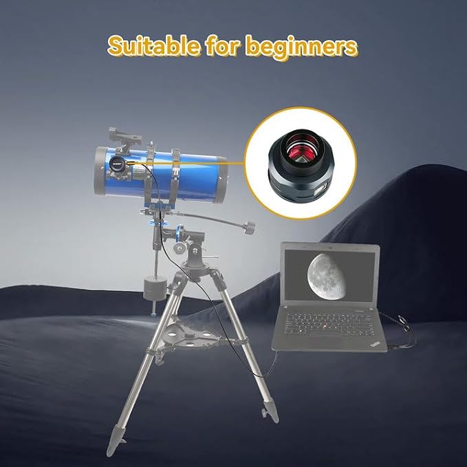 SVBONY SV105 Telescope Camera, 1.25" USB2.0 IMX307 CMOS Color Astrophotography - Image 7